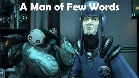 warframe man of few words|a man of few words warframe.